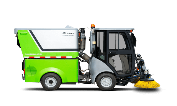 純電動多功能自卸式掃路機-2t